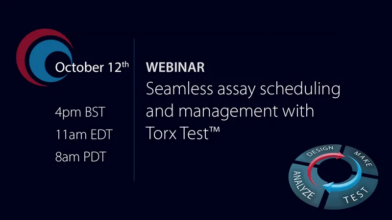 Seamless assay scheduling with Torx Test