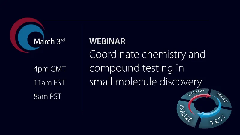 Coordinate chemistry and compound testing in drug discovery