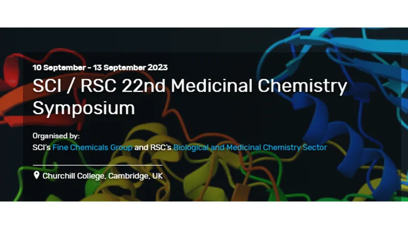 SCI / RSC 22nd Medicinal Chemistry Symposium 2023