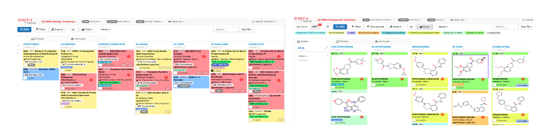 chemTraX Tracking Designs Tracking Compounds